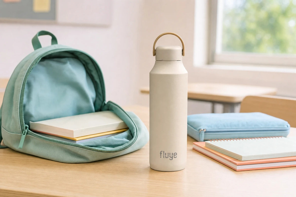 Botella de agua para el colegio: qué mirar antes de la vuelta a clases