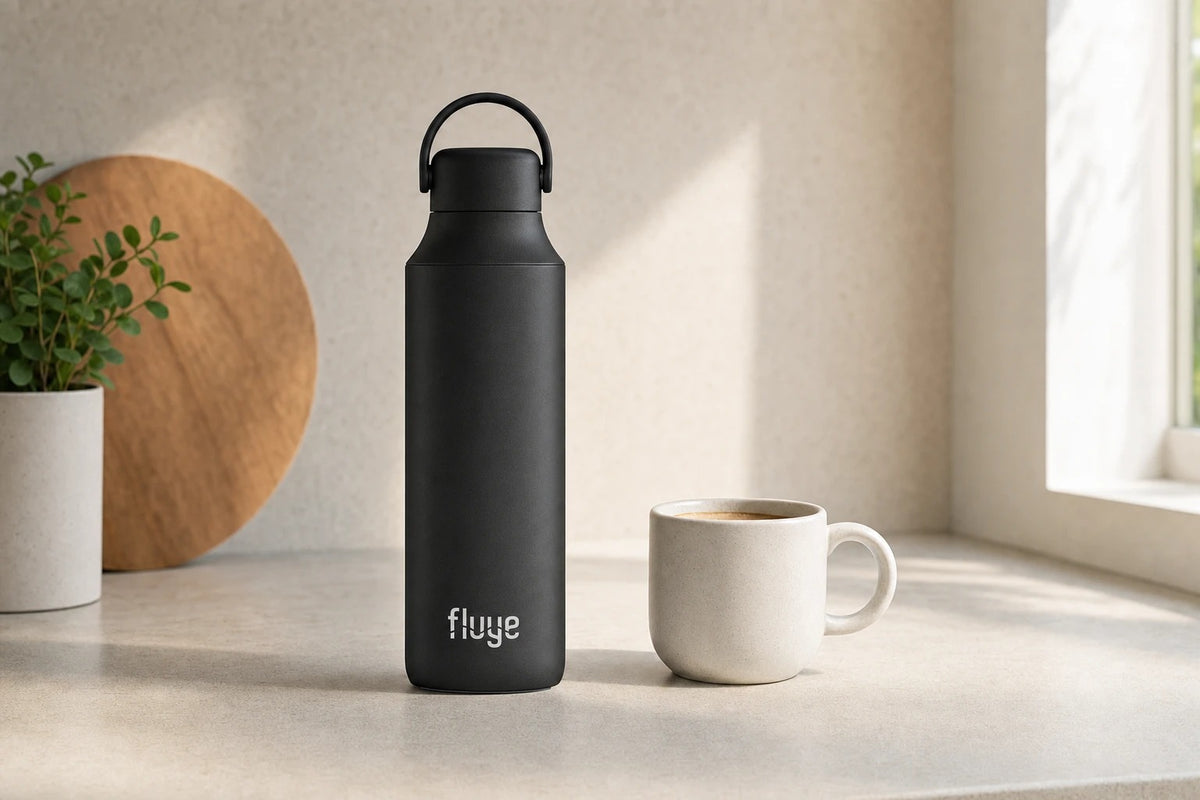 Botella para café y agua: un solo objeto que resuelve las dos cosas