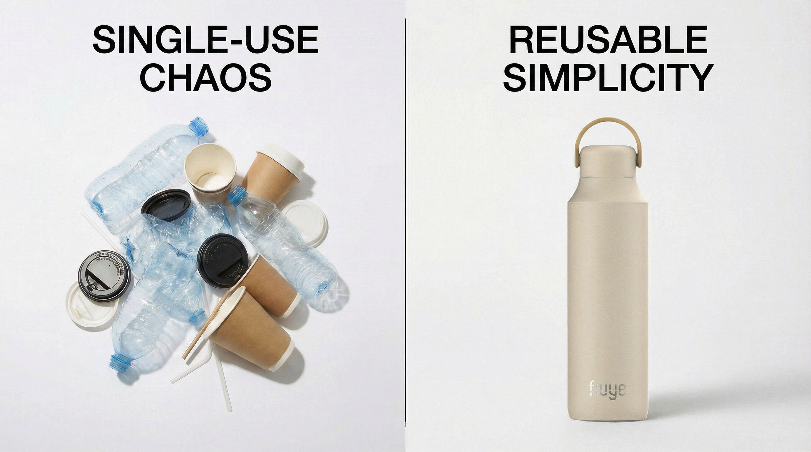 Image of Chaos of using plastic