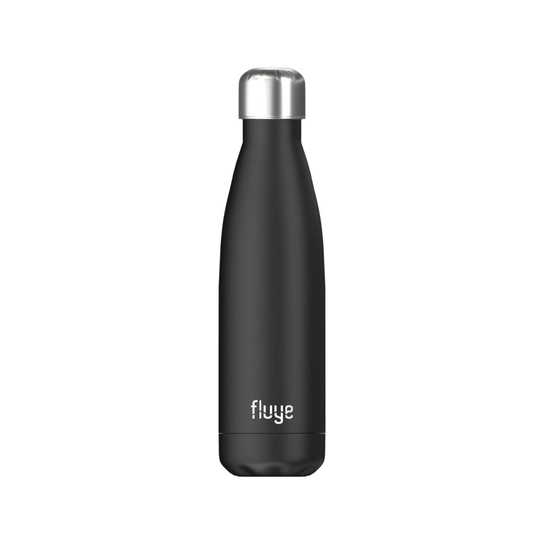 Thermosflasche 500ml Schwarz | Edelstahl