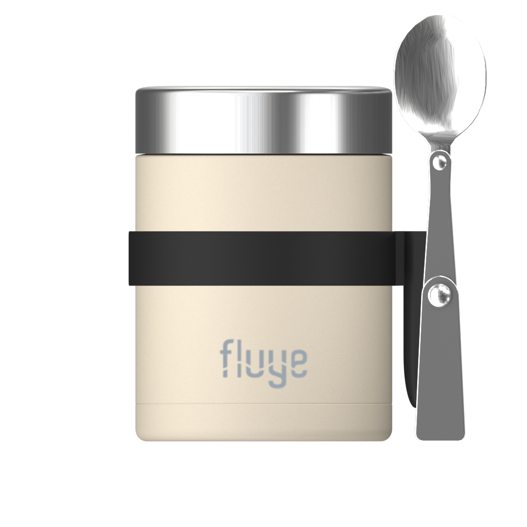 Fluye Food Container 470ml Baja Sand