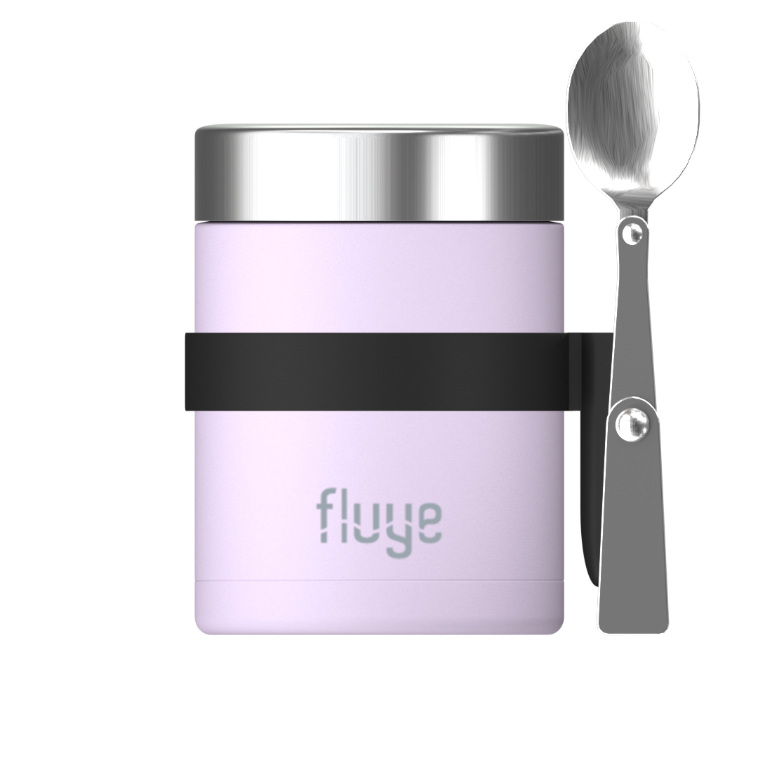 Fluye Food Container 470ml Lila