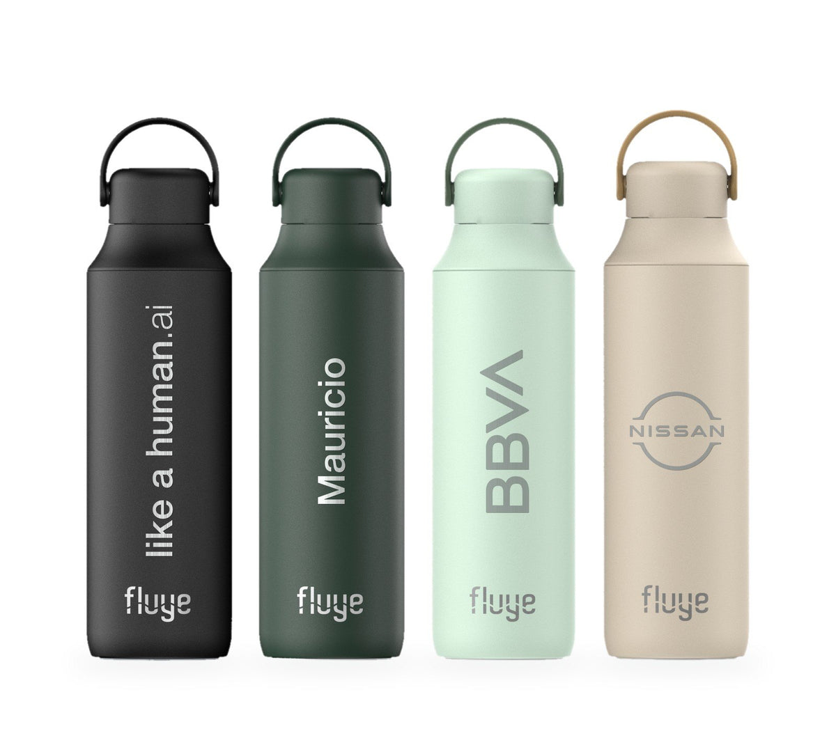Quatre Fluye Ceramic Pro gravades: likeahuman.ai, Mauricio, BBVA i Nissan