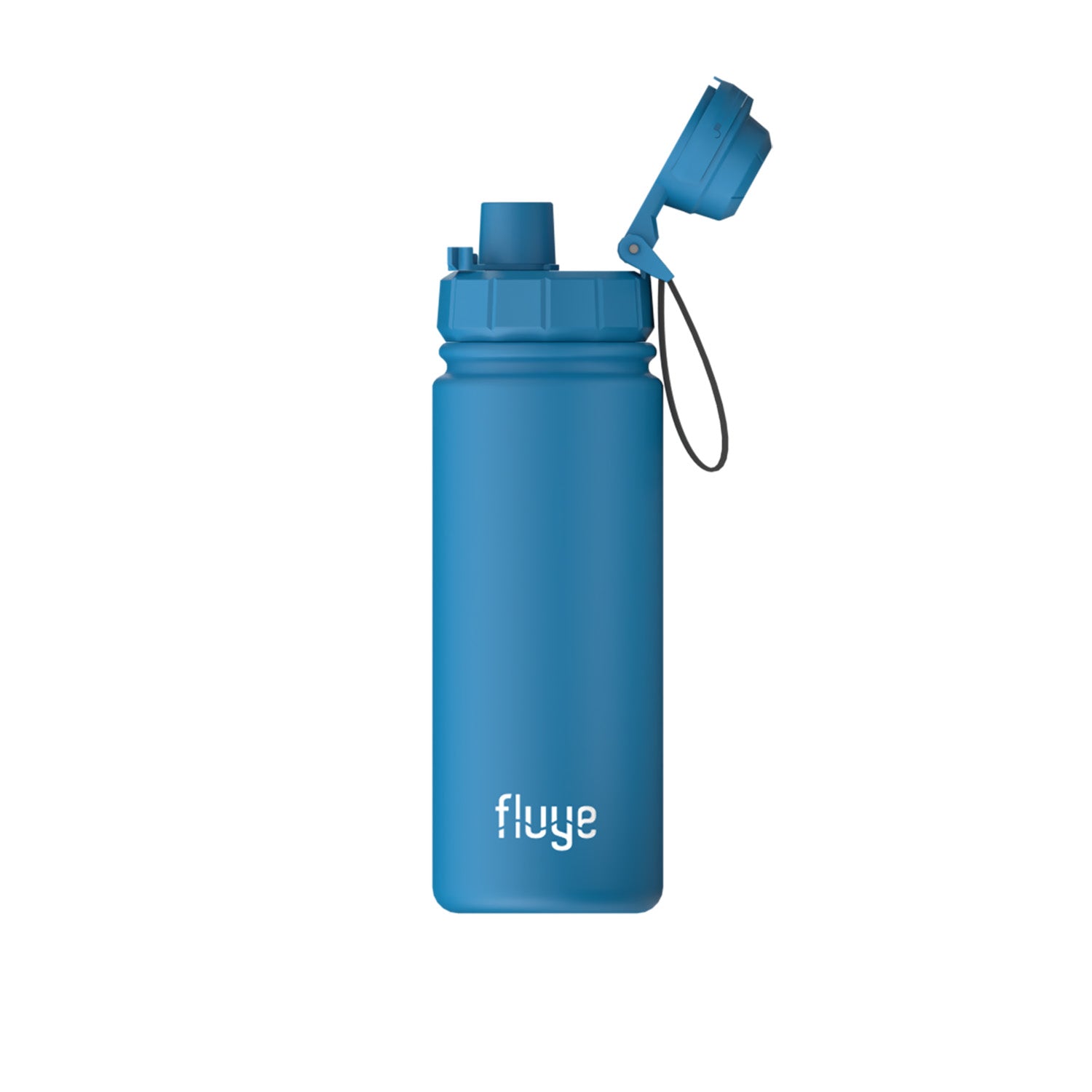 El tomatodo Fluye On 523 ml es compacto, resistente y fácil de llevar. Su diseño práctico lo hace ideal para el colegio, universidad, oficina o gimnasio. Color Blue.